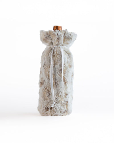 Snowy Owl Wine Sleeve