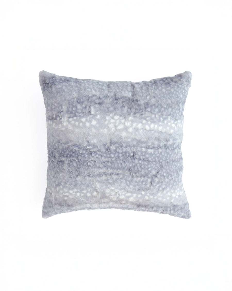 Silver Blue Fawn Square 20x20 Pillow - Keiki Co.