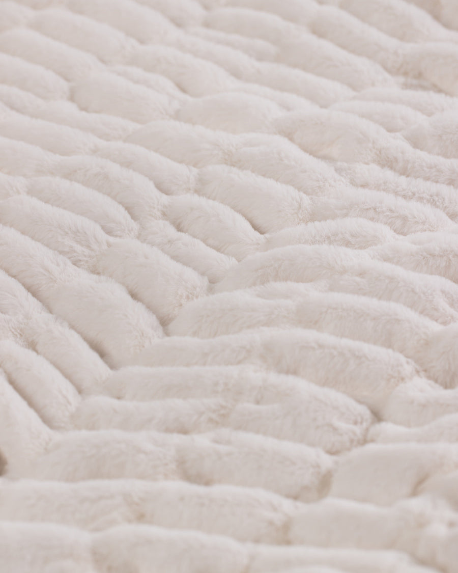 Ivory Cloud Throw