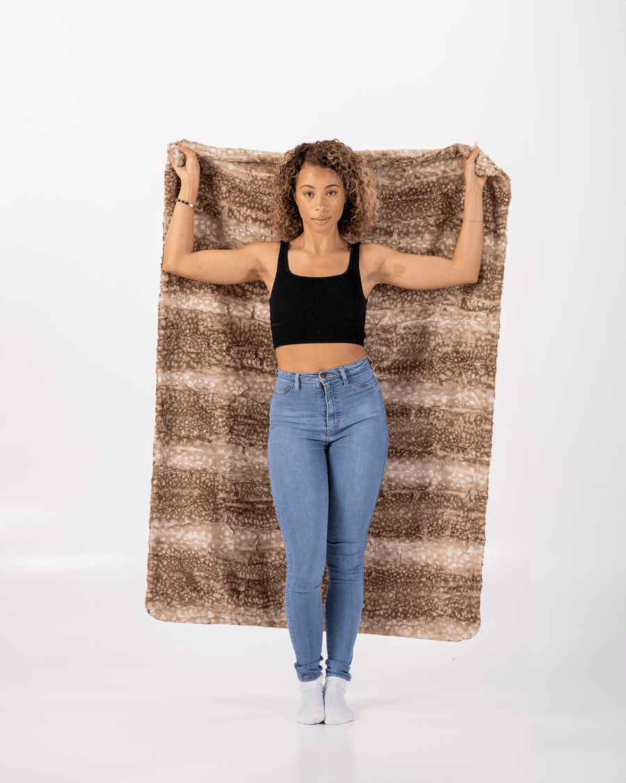 Fawn Mocha Throw