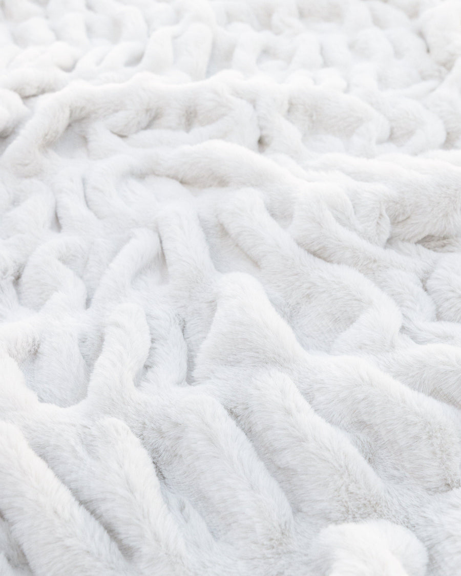 Ivory Cloud Throw
