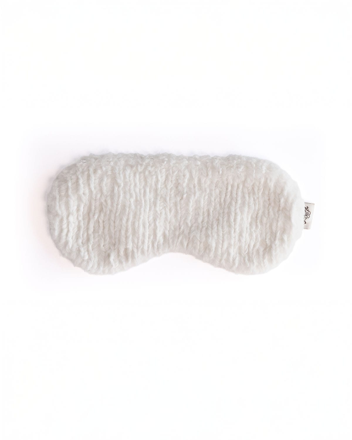 Ivory Weave Luxe Eye Mask