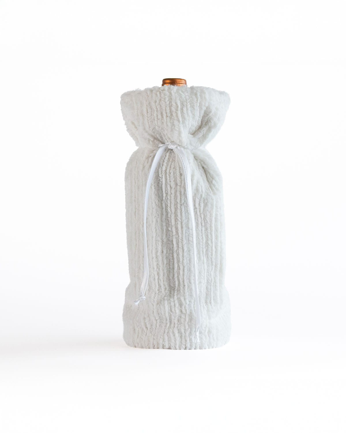Ivory Weave Wine Sleeve