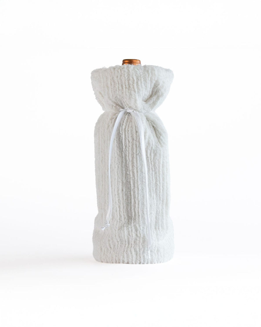 Ivory Weave Wine Sleeve