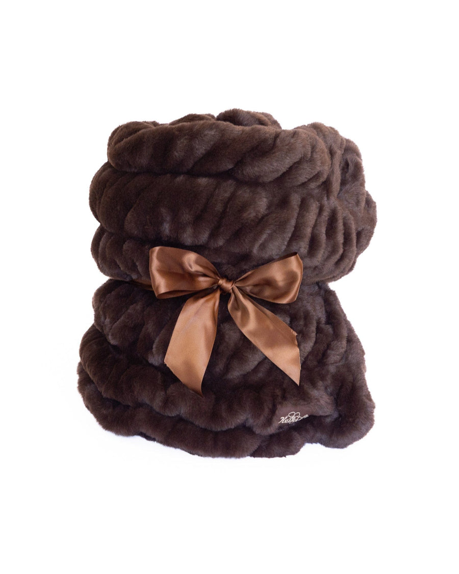 Espresso Cloud Throw
