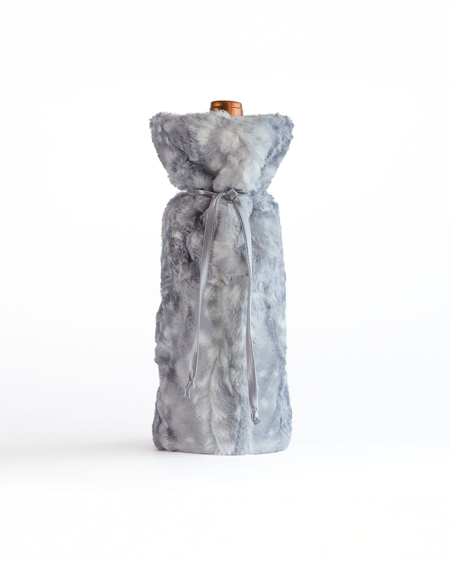 Silver Blue Fawn Wine Sleeve