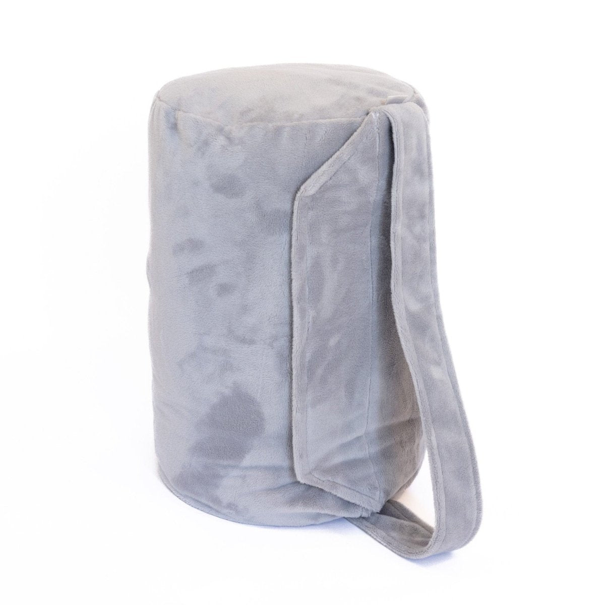 Gray Carry All Travel Bag for blanket and pillow