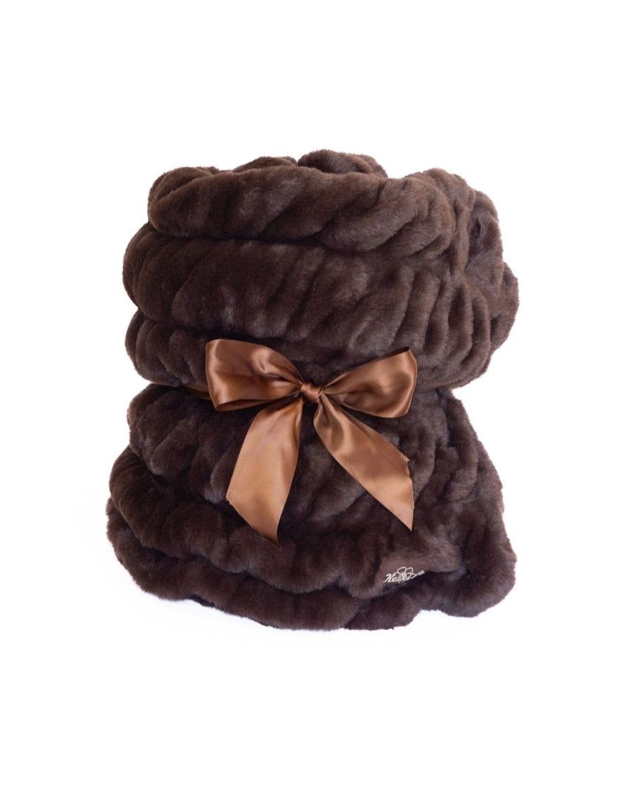 Espresso Cloud Throw - Keiki Co.