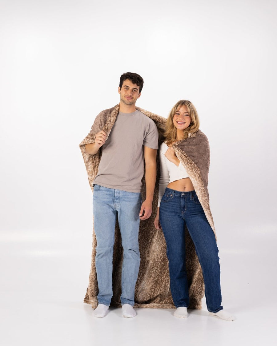 Fawn Mocha Throw - Keiki Co.