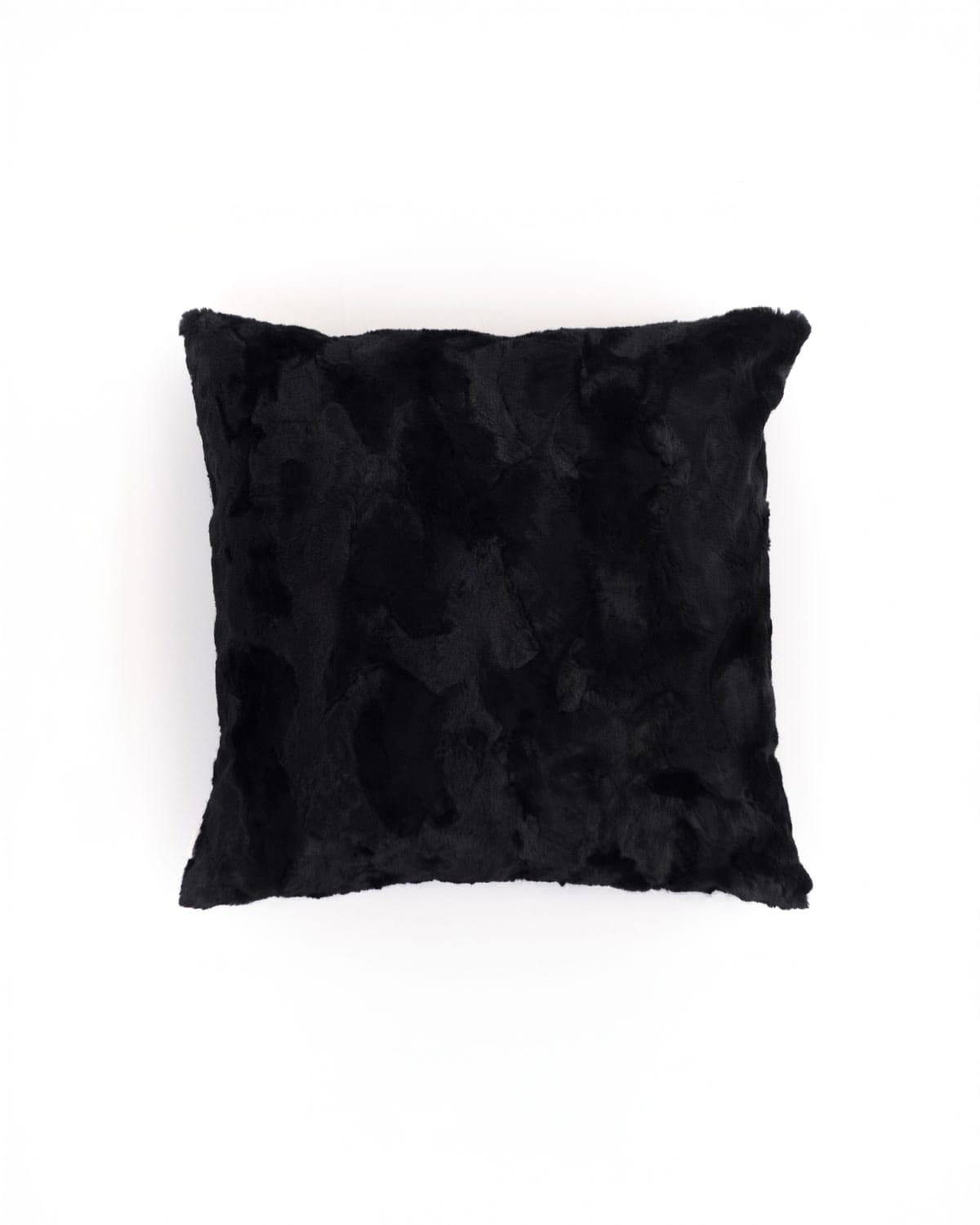 Black Square 20x20 Pillow - Keiki Co.