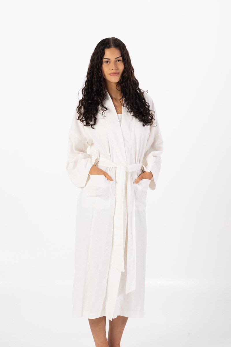 Linen Robe - Keiki Co.