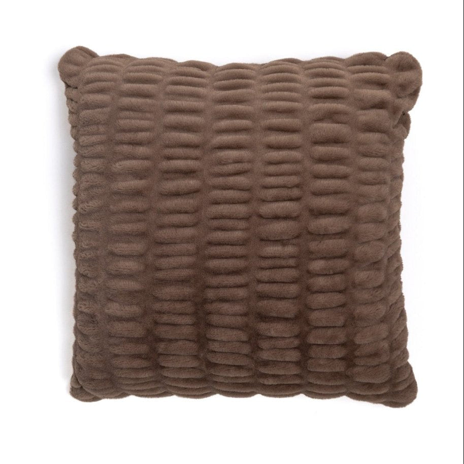 Mocha Cloud Pillow Euro 28x28 size for bedding, ultra soft and comforting.