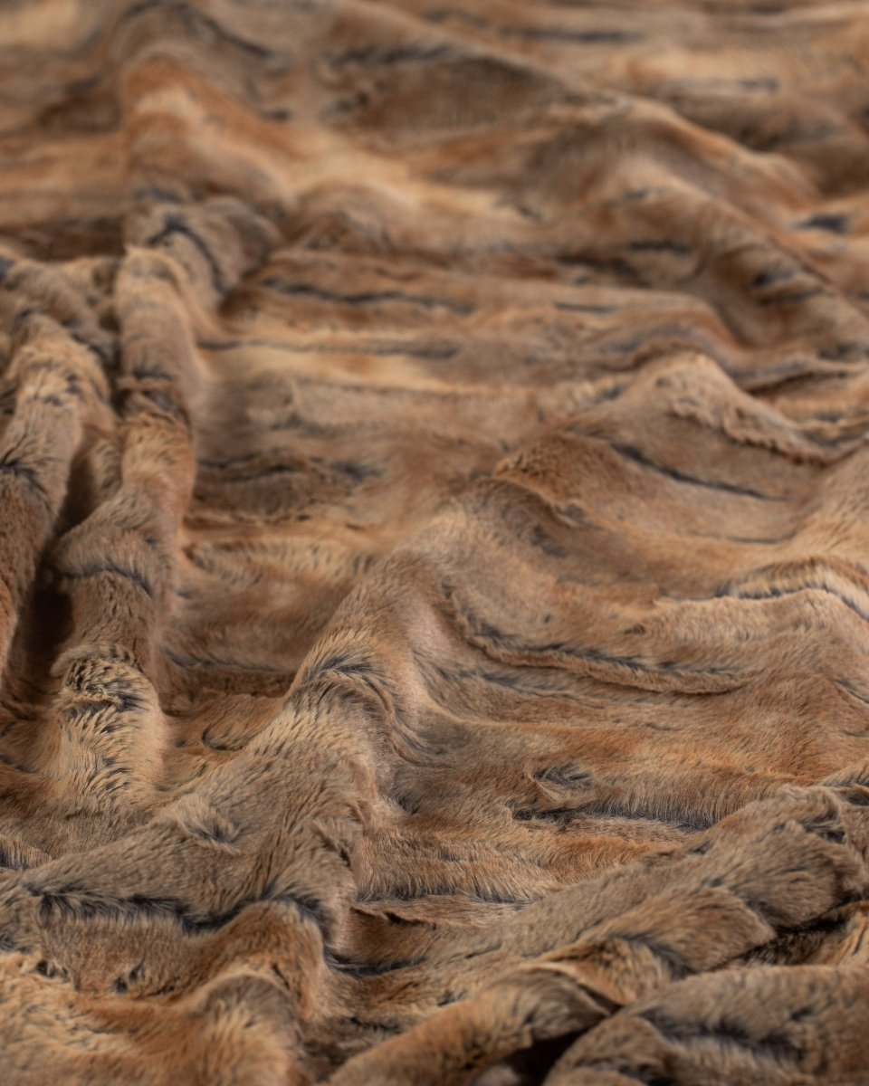 Red Wolf Brown High Quality Material Close Up