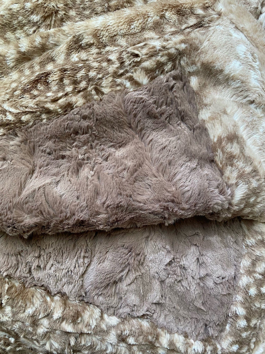 Fawn Mocha Throw